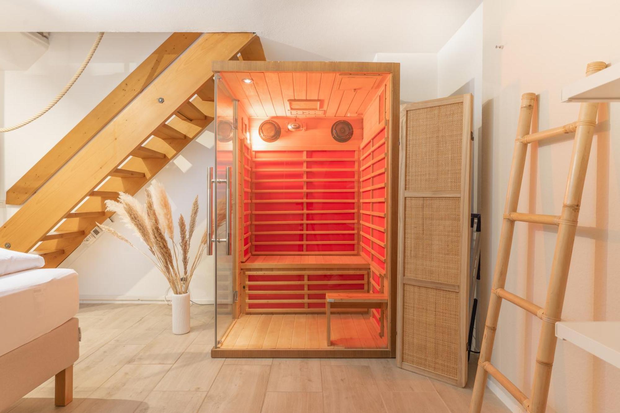 Seeblick-Oase Istayunixi Seenaehe-Sauna-Balkon-Netflix-Parkplatz Ohningen Kültér fotó