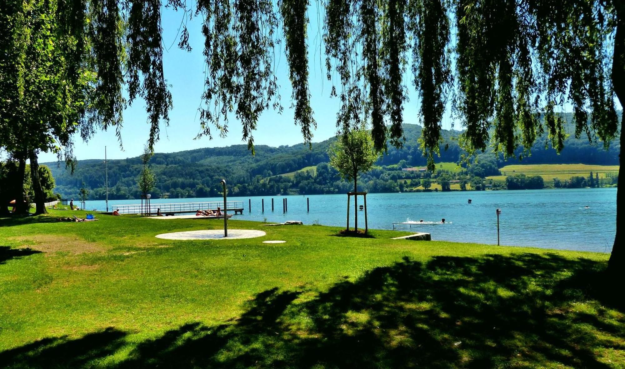 Seeblick-Oase Istayunixi Seenaehe-Sauna-Balkon-Netflix-Parkplatz Ohningen Kültér fotó